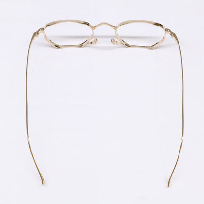 KameManNen KMN9919 GD Gold Titanium Glasses Size 46X22-145