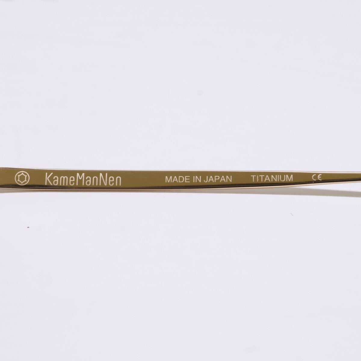 KameManNen KMN9919 GD Gold Titanium Glasses Size 46X22-145