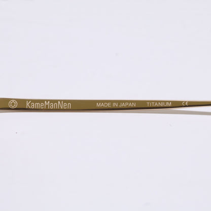 KameManNen KMN9919 GD Gold Titanium Glasses Size 46X22-145