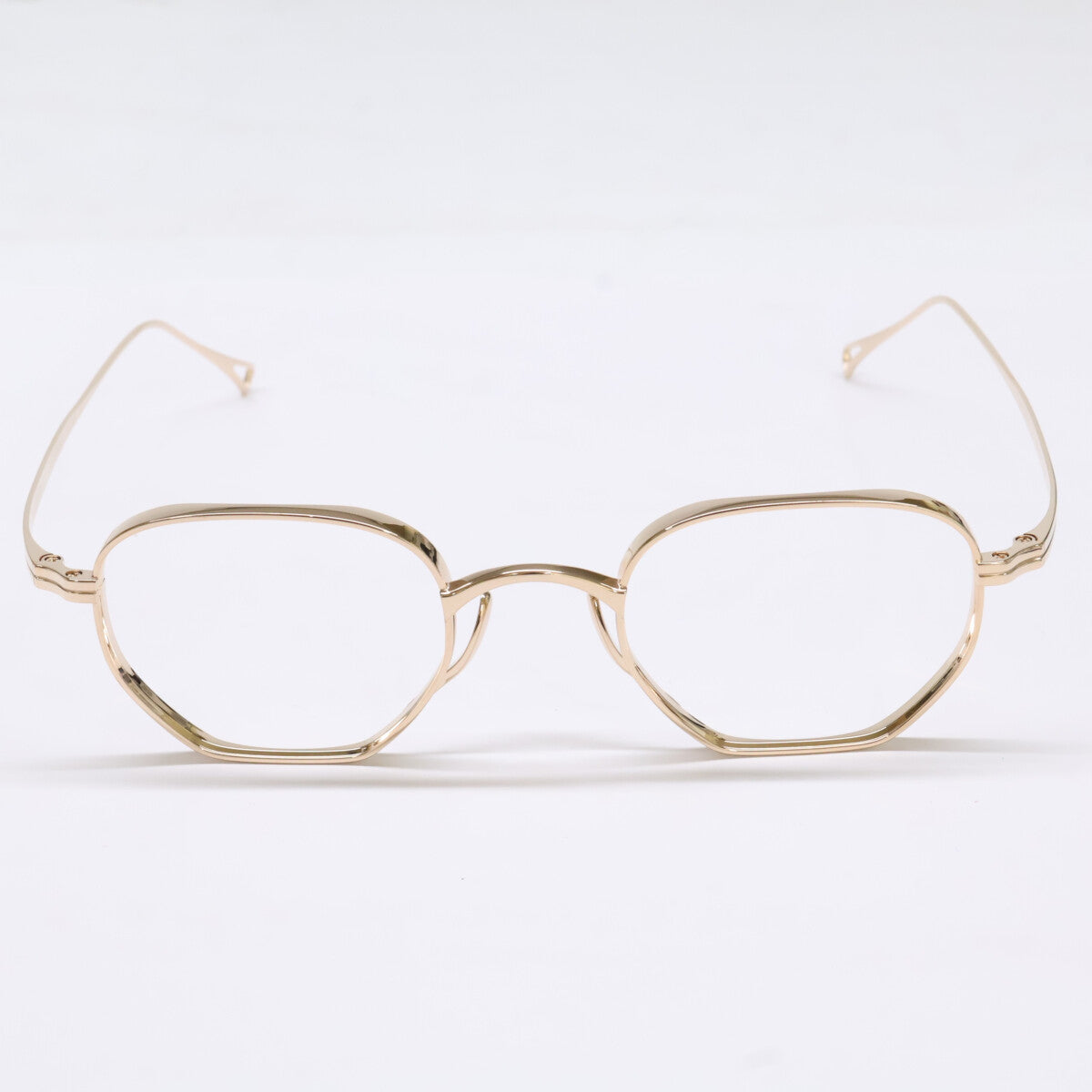 KameManNen KMN9919 GD Gold Titanium Glasses Size 46X22-145