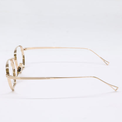 KameManNen KMN9919 GD Gold Titanium Glasses Size 46X22-145