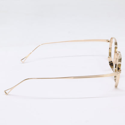 KameManNen KMN9919 GD Gold Titanium Glasses Size 46X22-145