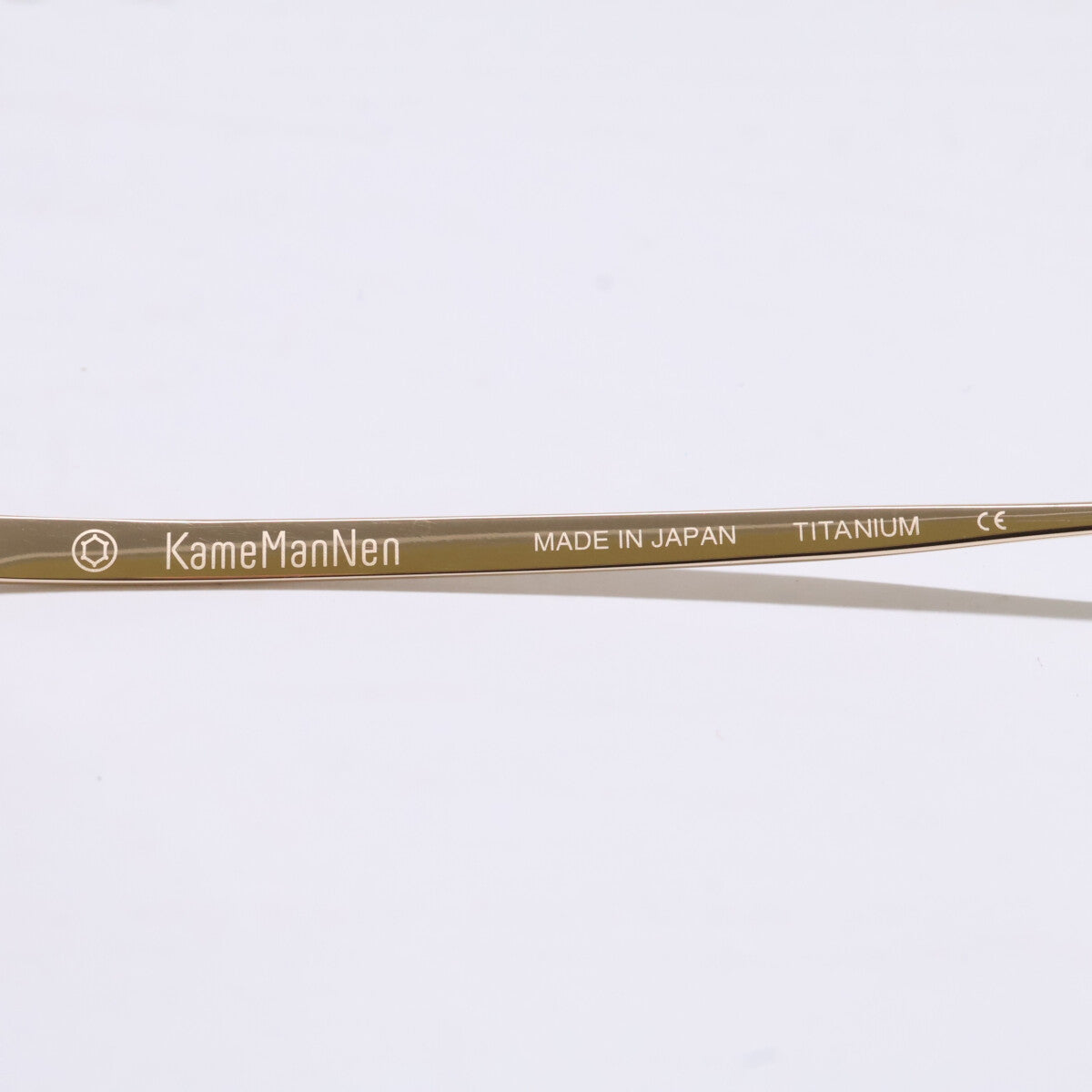 KameManNen KMN9919 GD Gold Titanium Glasses Size 46X22-145