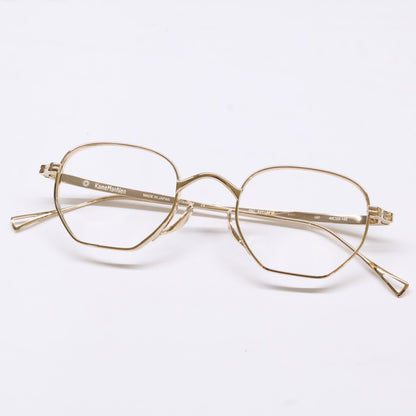 KameManNen KMN9919 GD Gold Titanium Glasses Size 46X22-145