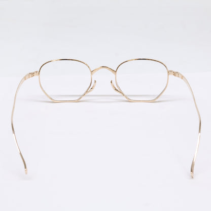 KameManNen KMN9919 GD Gold Titanium Glasses Size 46X22-145