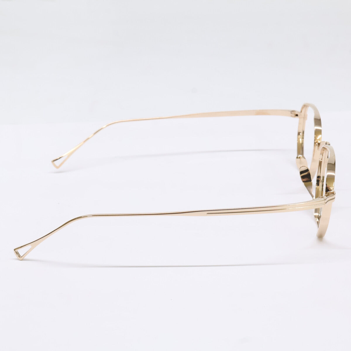 KameManNen KMN9919 GD Gold Titanium Glasses Size 46X22-145