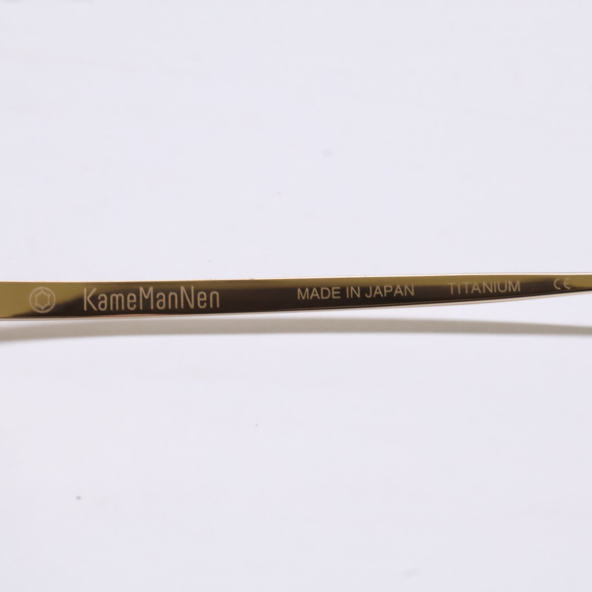 KameManNen KMN9919 GD Gold Titanium Glasses Size 46X22-145