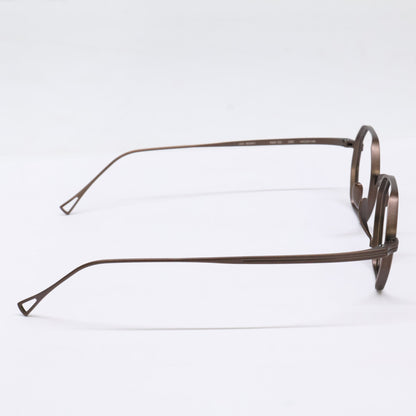 KameManNen KMN152 Octagon Eyeglasses Brown Size 44X23-145