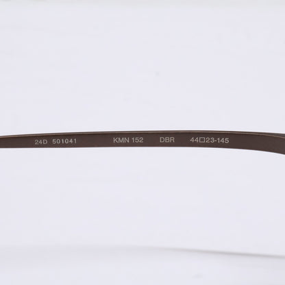 KameManNen KMN152 Octagon Eyeglasses Brown Size 44X23-145