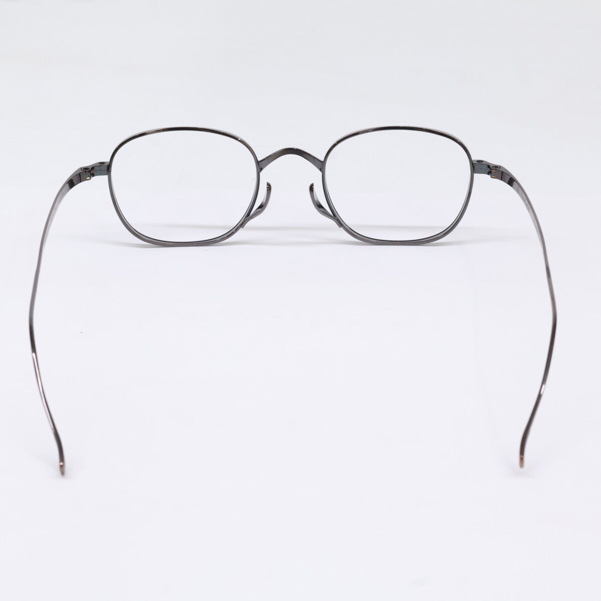 KameManNen KMN114 Square Eyeglasses Brown Size 48X22-145
