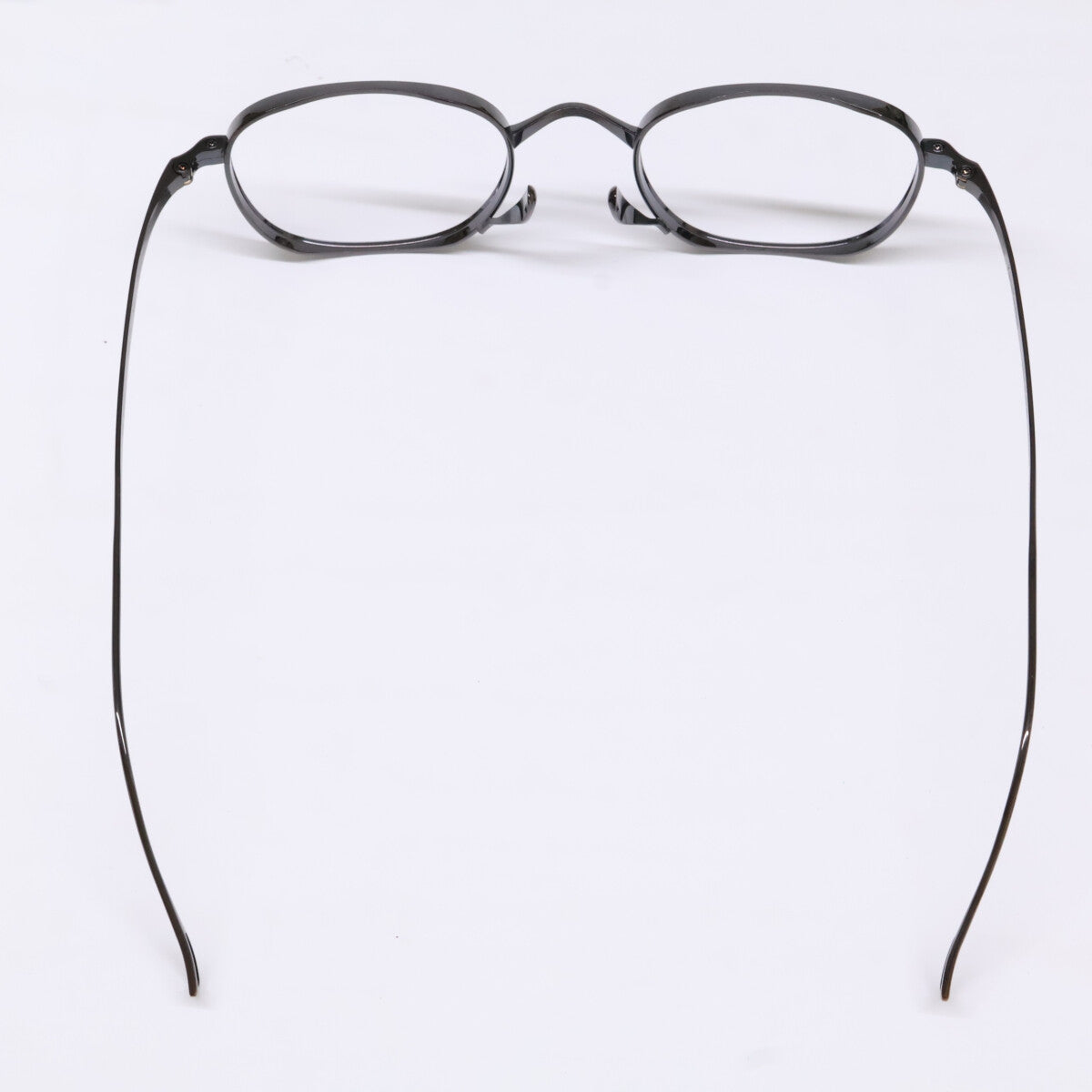 KameManNen KMN114 Square Eyeglasses Brown Size 48X22-145