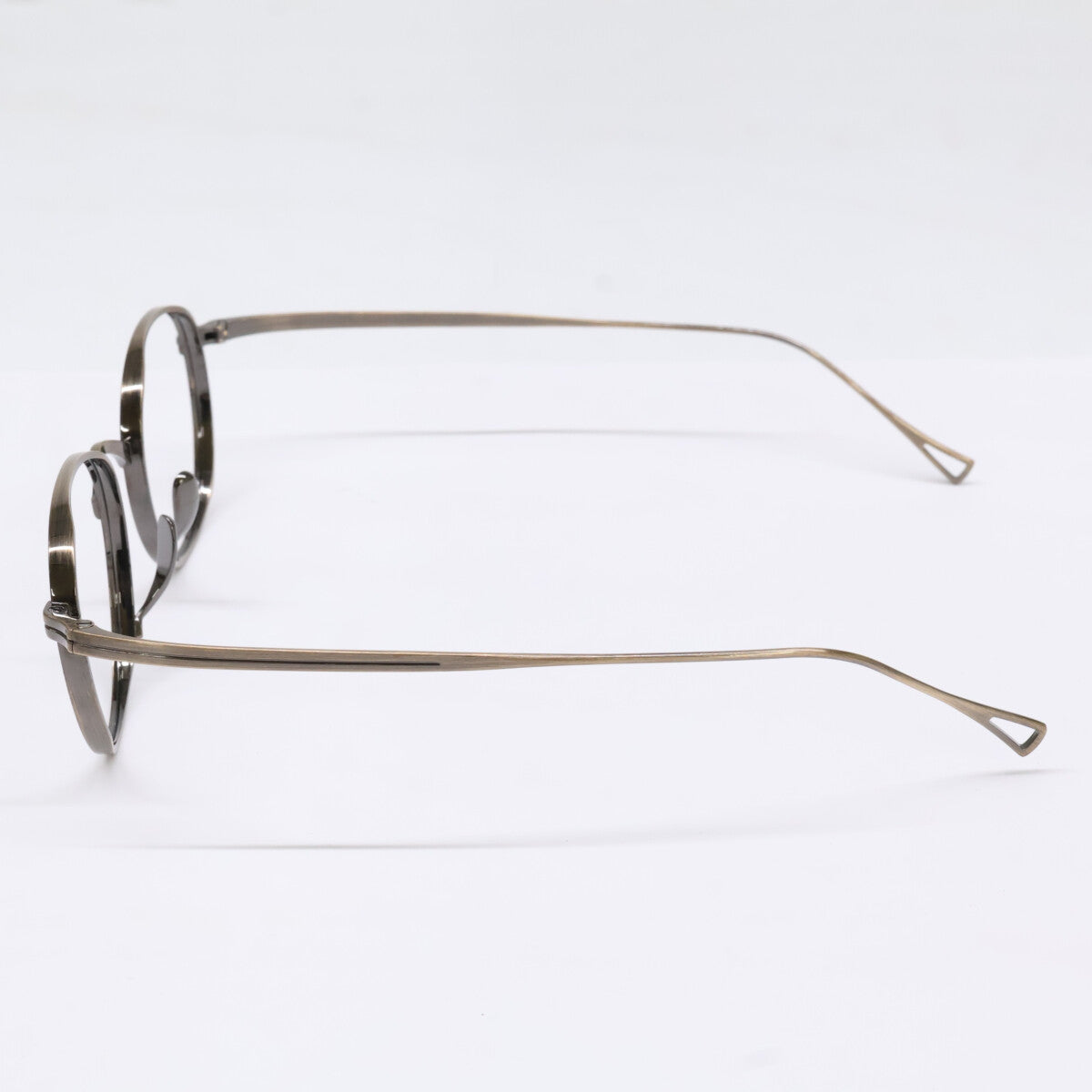 KameManNen KMN113 Boston Antique Gold Glasses Size 48X21-145
