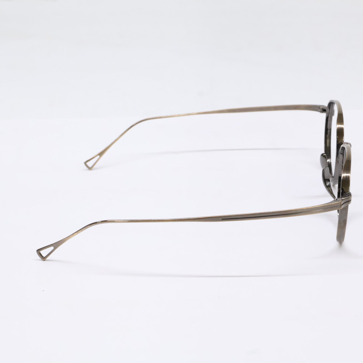 KameManNen KMN113 Boston Antique Gold Glasses Size 48X21-145