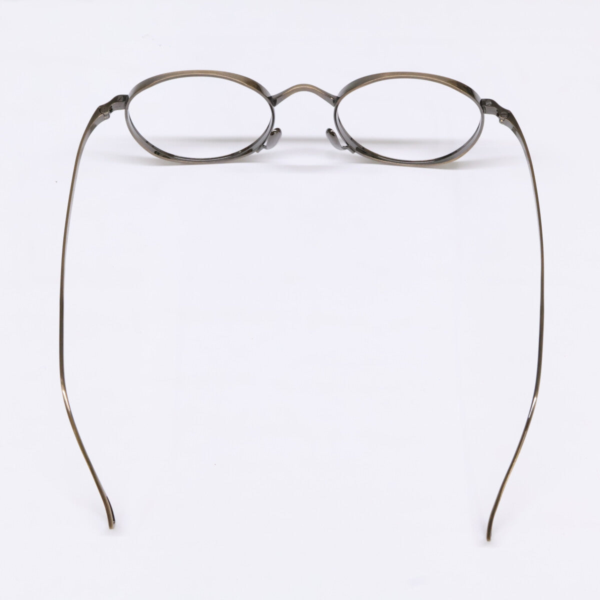 KameManNen KMN113 Boston Antique Gold Glasses Size 48X21-145