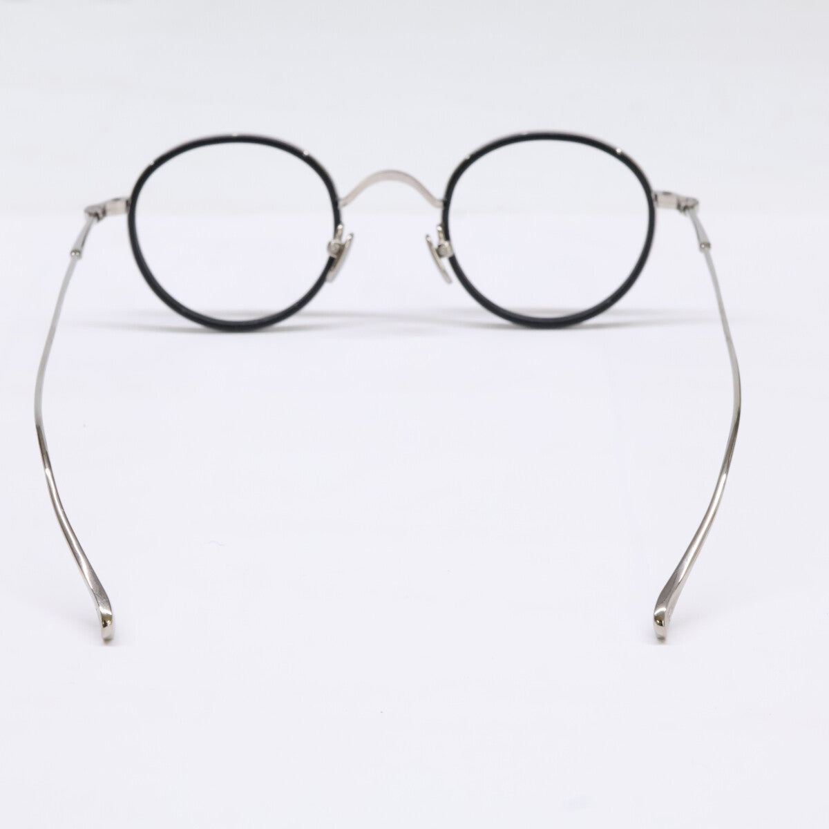 KameManNen KMN139 Eyeglasses Black/Silver Size 43X24-143