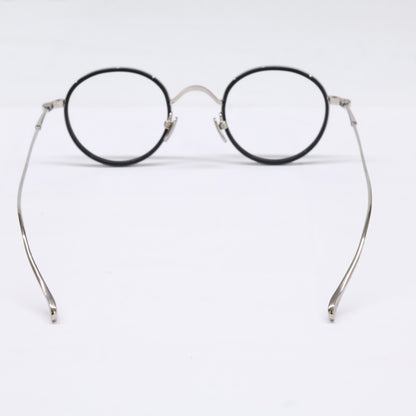 KameManNen KMN139 Eyeglasses Black/Silver Size 43X24-143