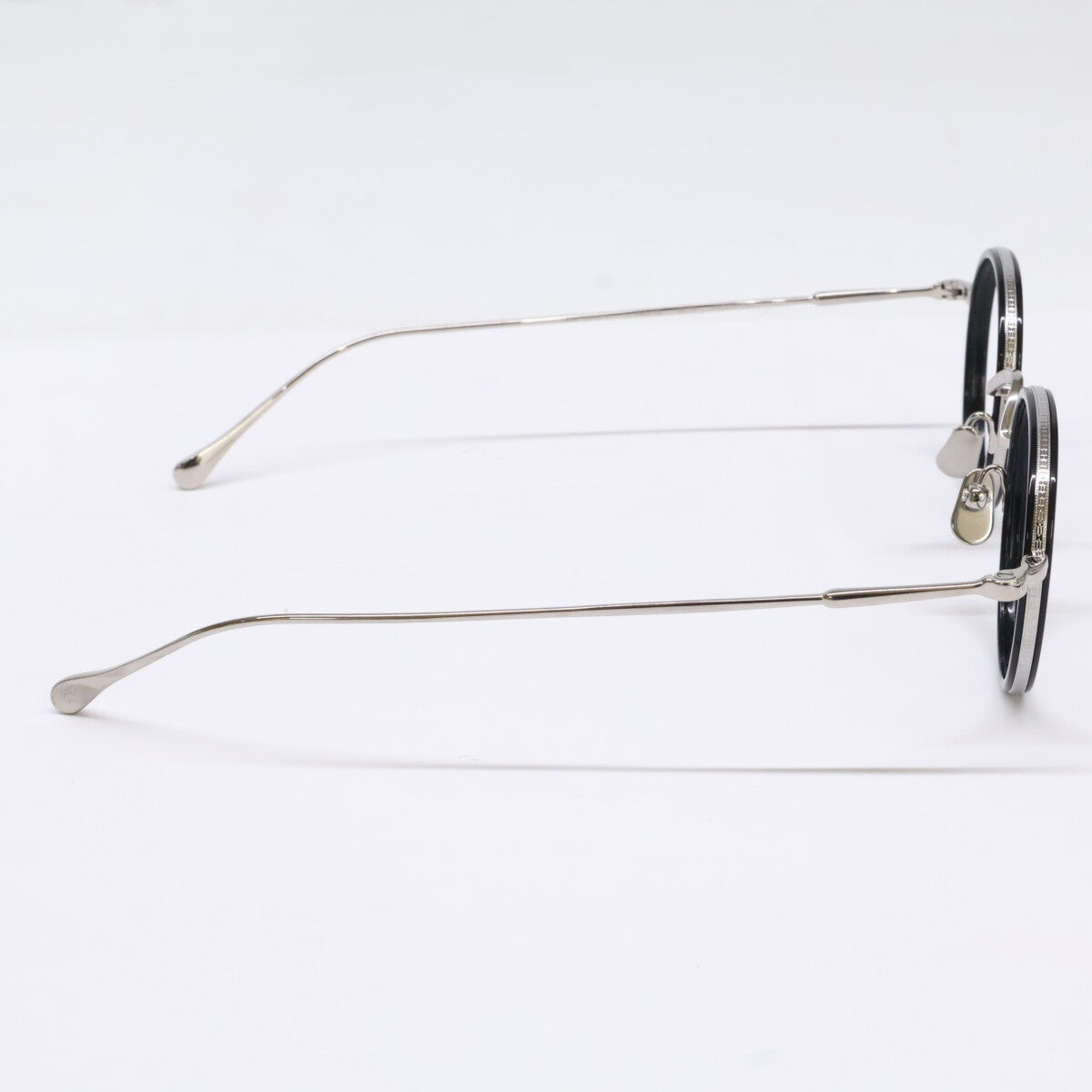 KameManNen KMN139 Eyeglasses Black/Silver Size 43X24-143