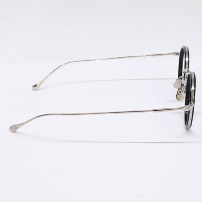 KameManNen KMN139 Eyeglasses Black/Silver Size 43X24-143