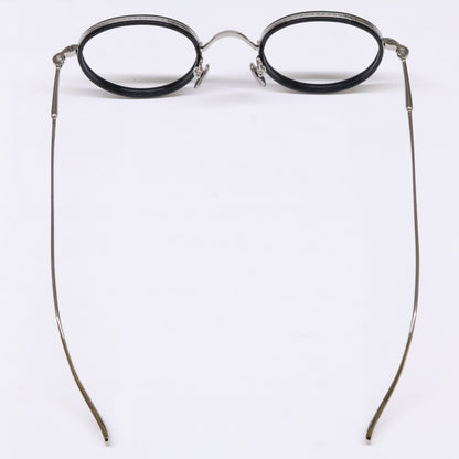 KameManNen KMN139 Eyeglasses Black/Silver Size 43X24-143
