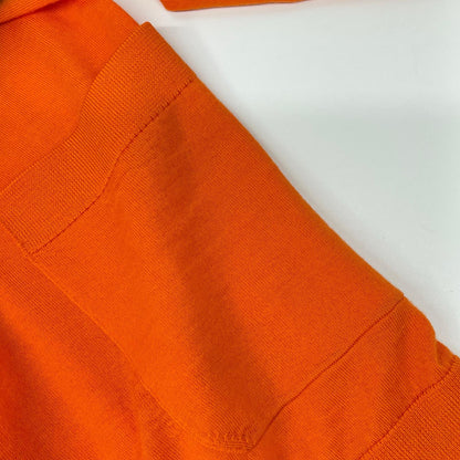DSQUARED2 S75HA1148 Oversized Patch Cardigan Orange Size XS