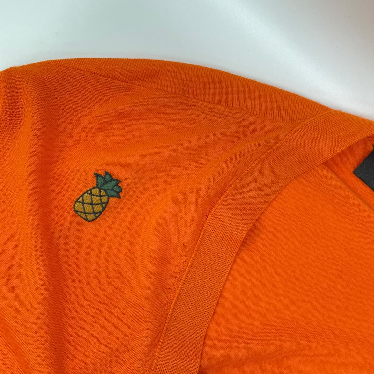 DSQUARED2 S75HA1148 Oversized Patch Cardigan Orange Size XS