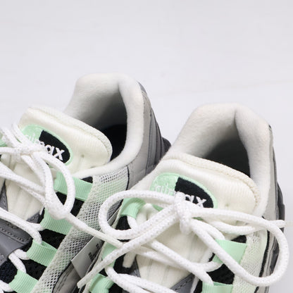 NIKE CD7495-101 Air Max 95 Sneakers White/Mint Size 25.5