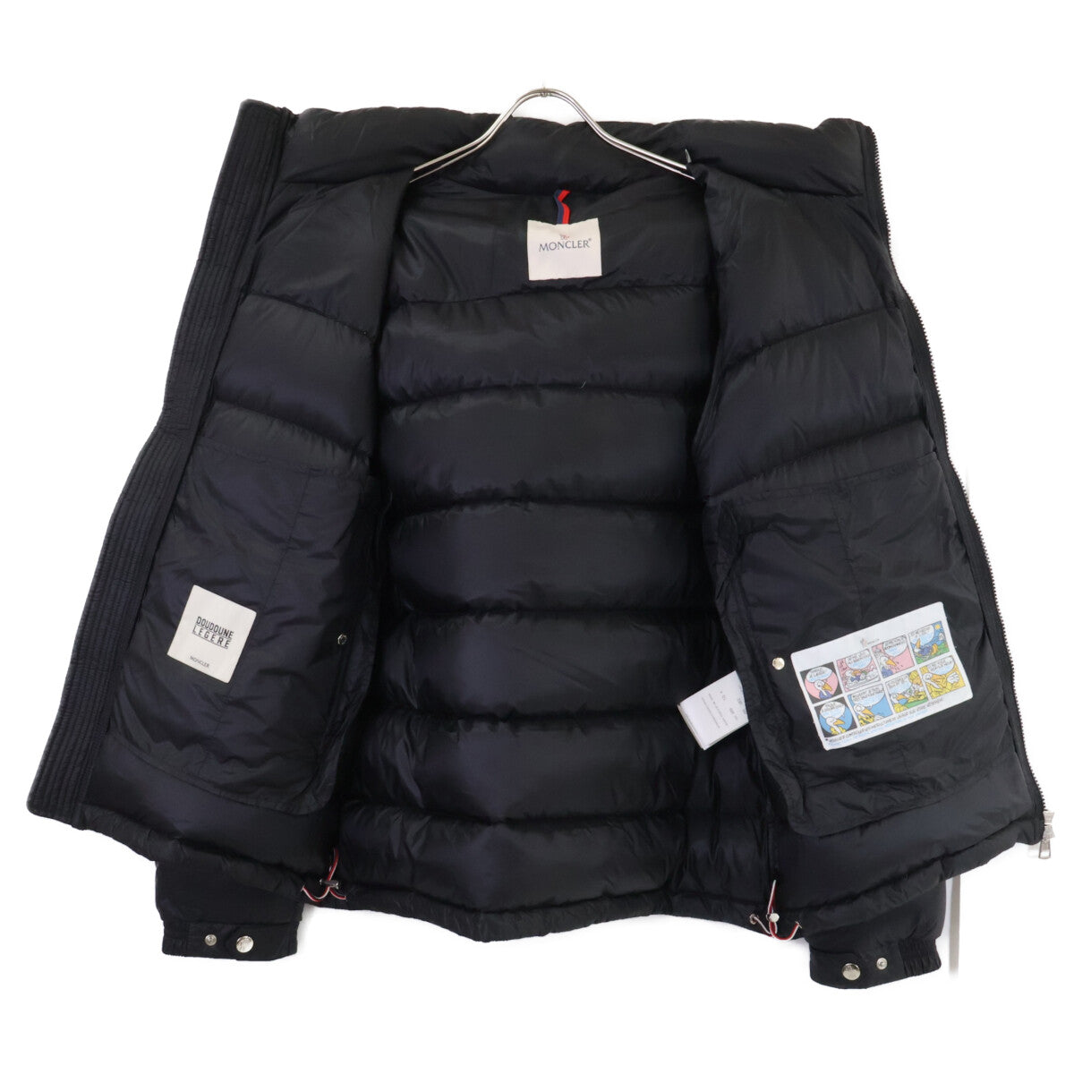 MONCLER Bramant Hooded Down Jacket Black Size 4