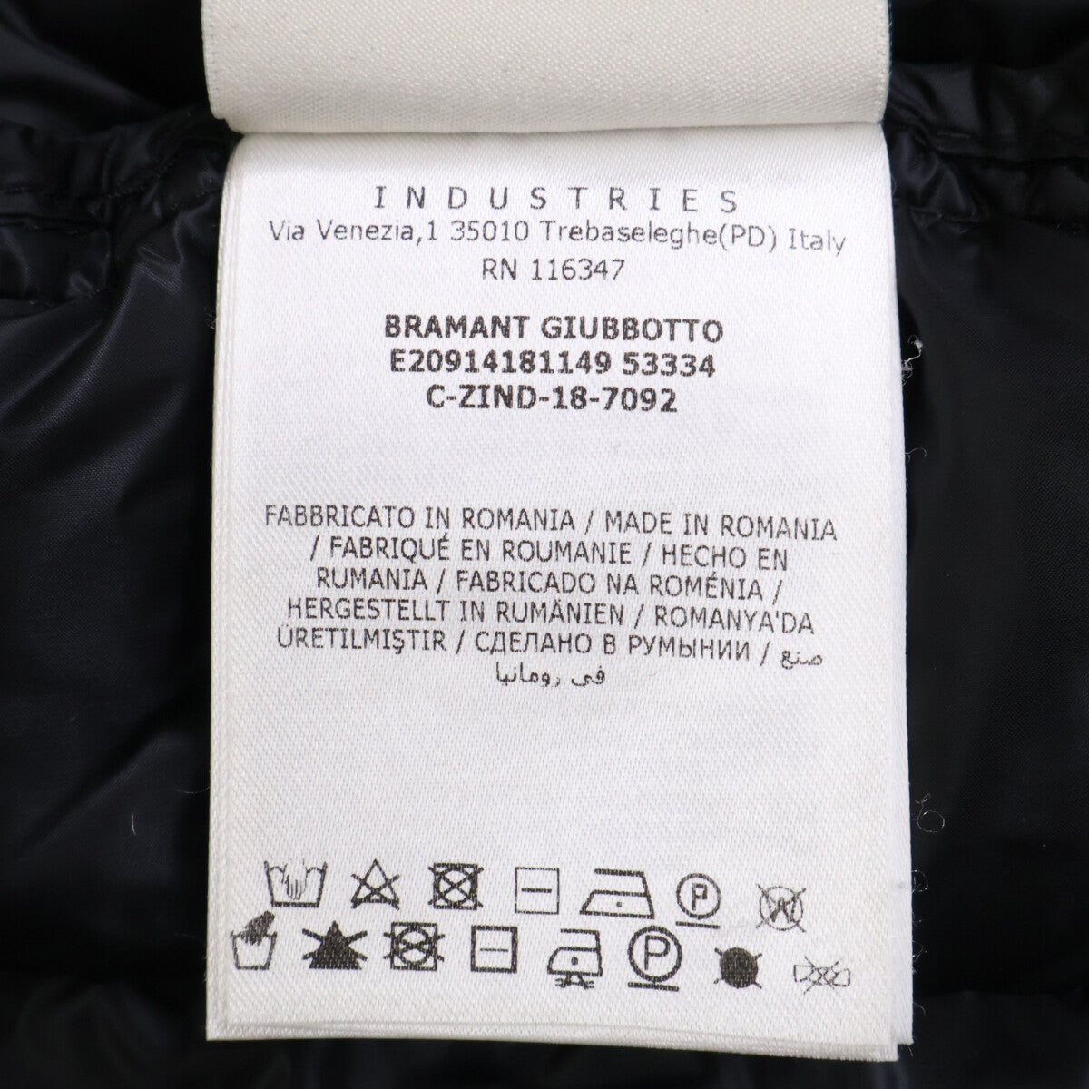 MONCLER Bramant Hooded Down Jacket Black Size 4