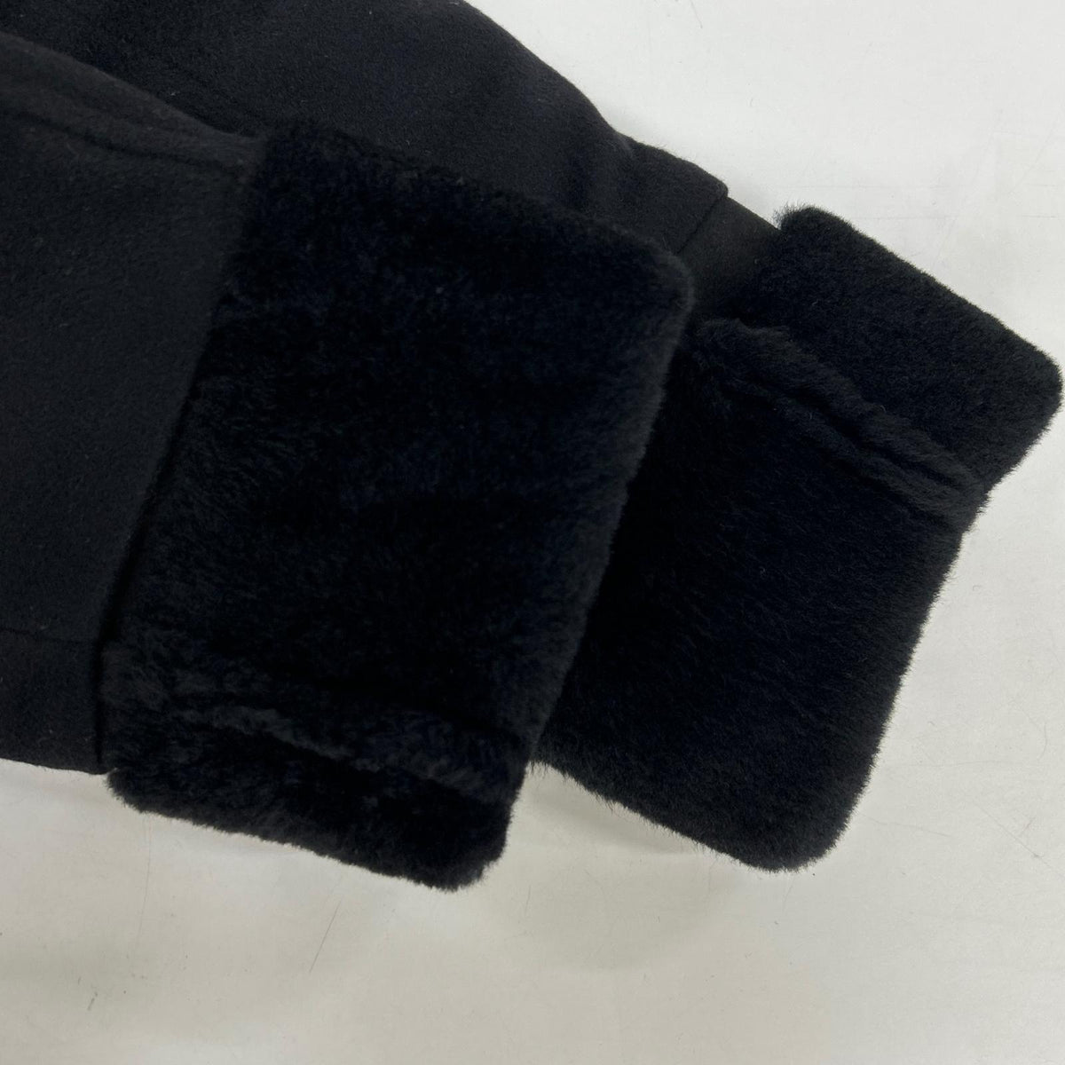 MRC MRC146-LAB049 Mouton Wrap Hooded Coat Size IV