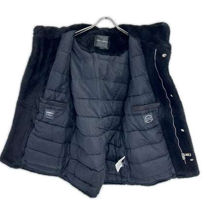 MRC MRC146-LAB049 Mouton Wrap Hooded Coat Size IV