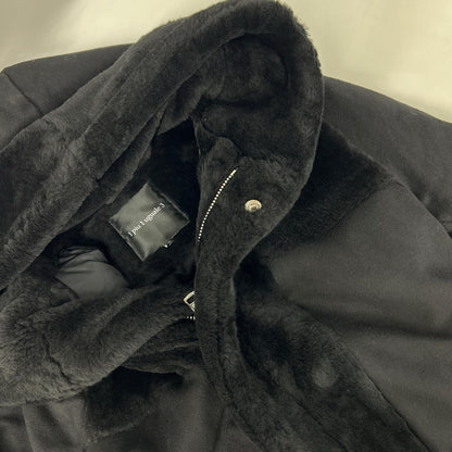 MRC MRC146-LAB049 Mouton Wrap Hooded Coat Size IV