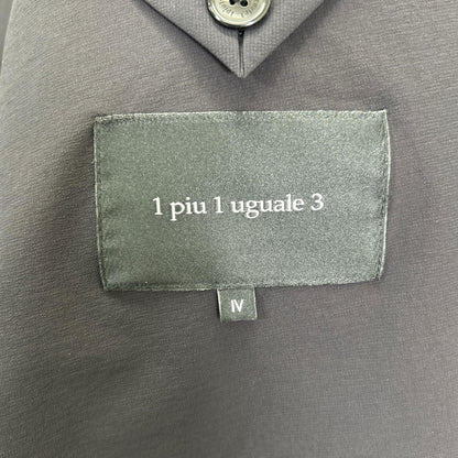 1piu1uguale3 UNCON Single Breasted Blazer Black Size IV