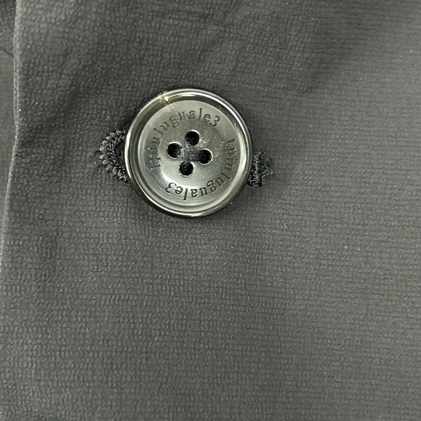 1piu1uguale3 UNCON Single Breasted Blazer Black Size IV