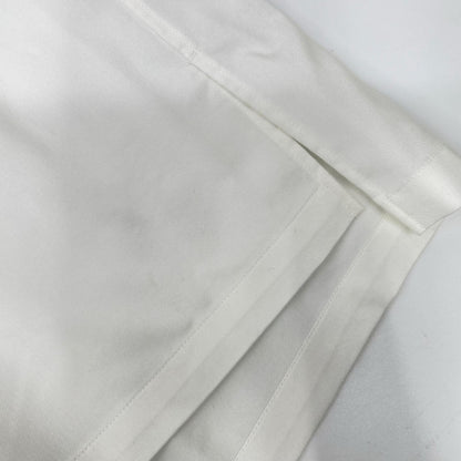 1piu1uguale3 Oversized Back Rubber Logo Shirt Ivory Size VI