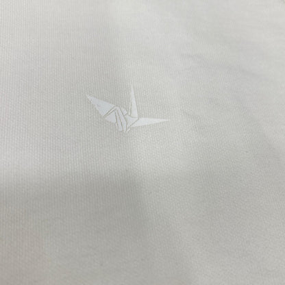 1piu1uguale3 White Round Big Side Slit T-Shirt Size IV