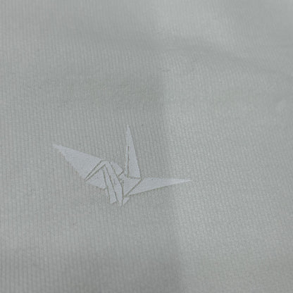 1piu1uguale3 White Round Big Side Slit T-Shirt Size V
