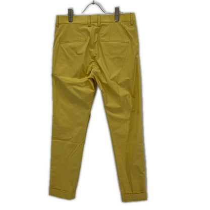 1piu1uguale3 Yellow Polyester Comfy Slacks Pants Size IV