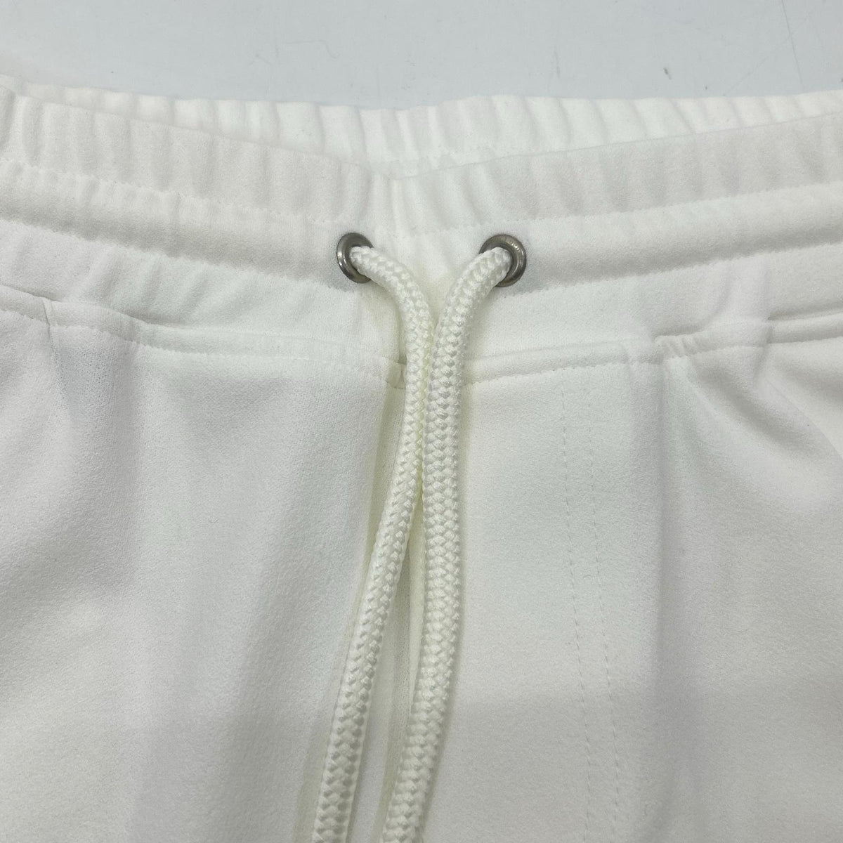 1piu1uguale3 White Polyester Wide Sweat Shorts Sweatshirt Size IV