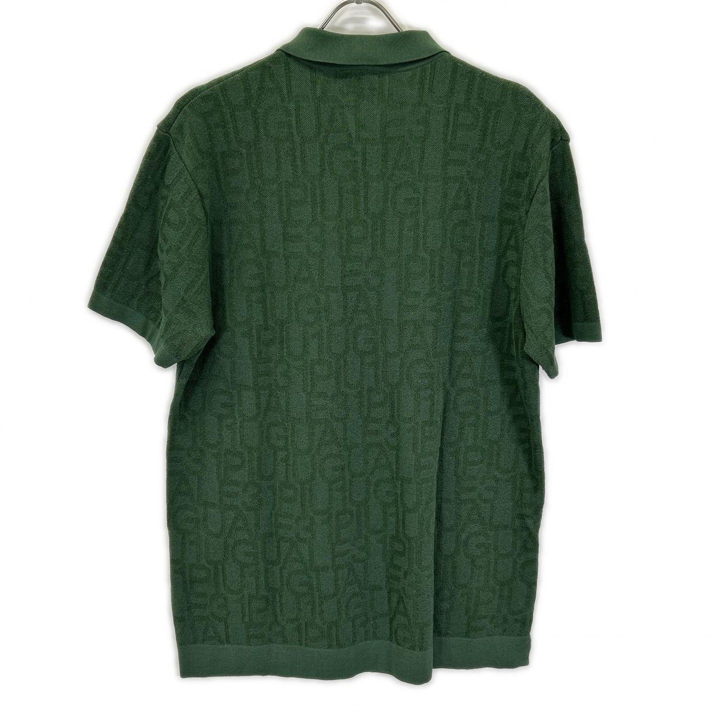 1piu1uguale3 Green Cotton Knit S/S Polo Shirt Size IV