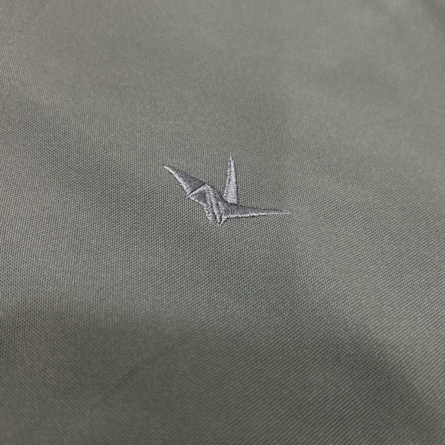1piu1uguale3 Gray Polyester S/S Mesh Polo Shirt Size IV