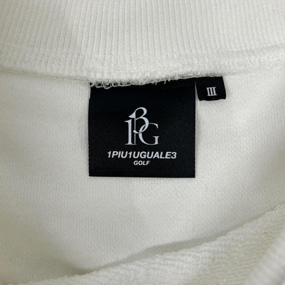 1piu1uguale3 Navy x White Poly Sweat Vest Size III