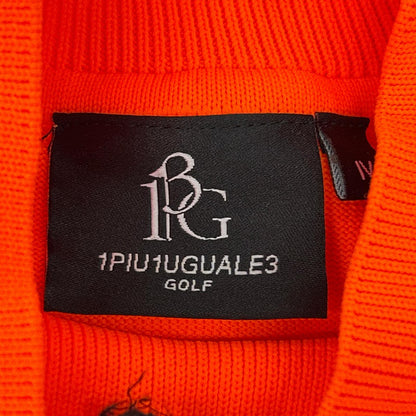 GOLF x Toga 113 Knit Mock Neck Sweater Orange Size IV