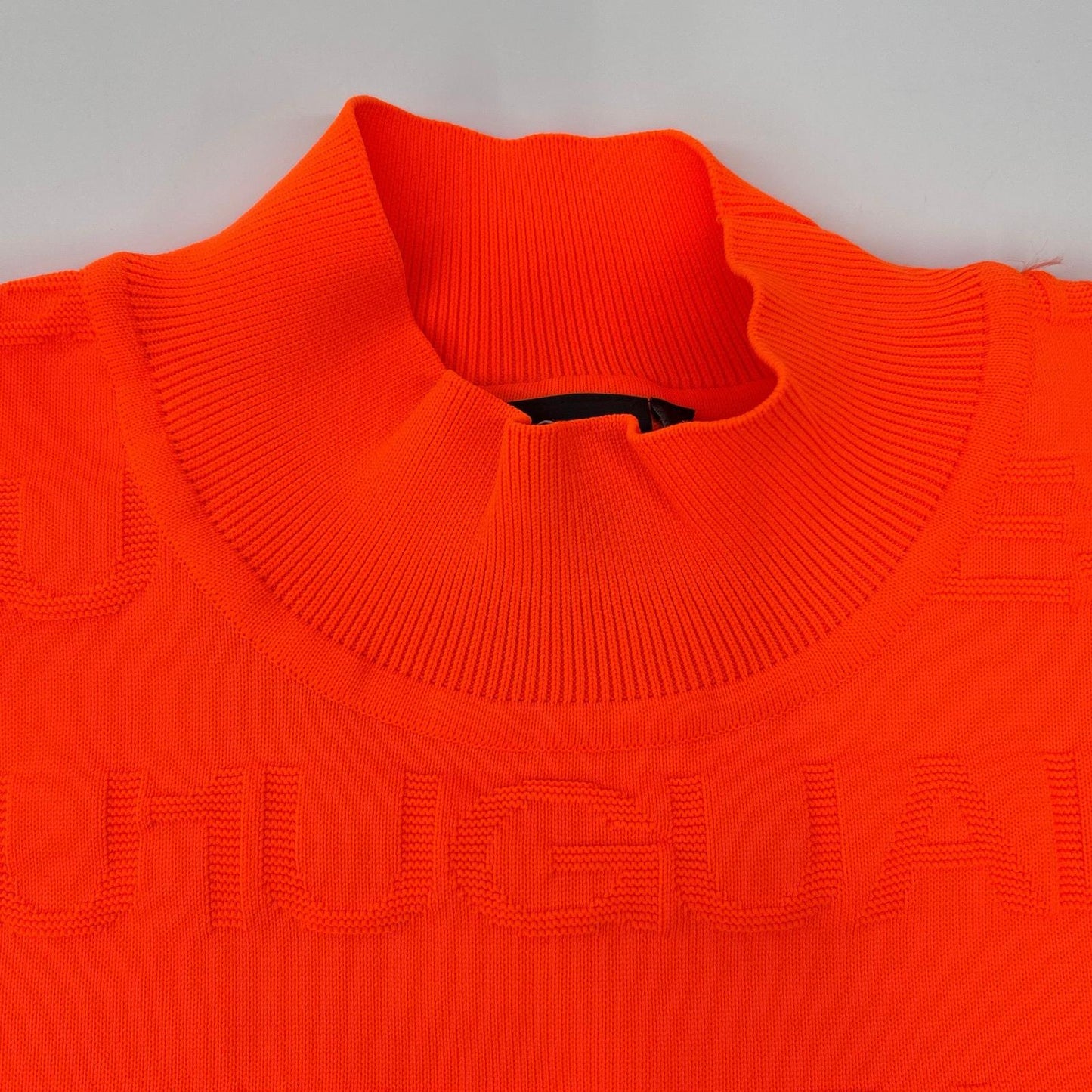 GOLF x Toga 113 Knit Mock Neck Sweater Orange Size IV