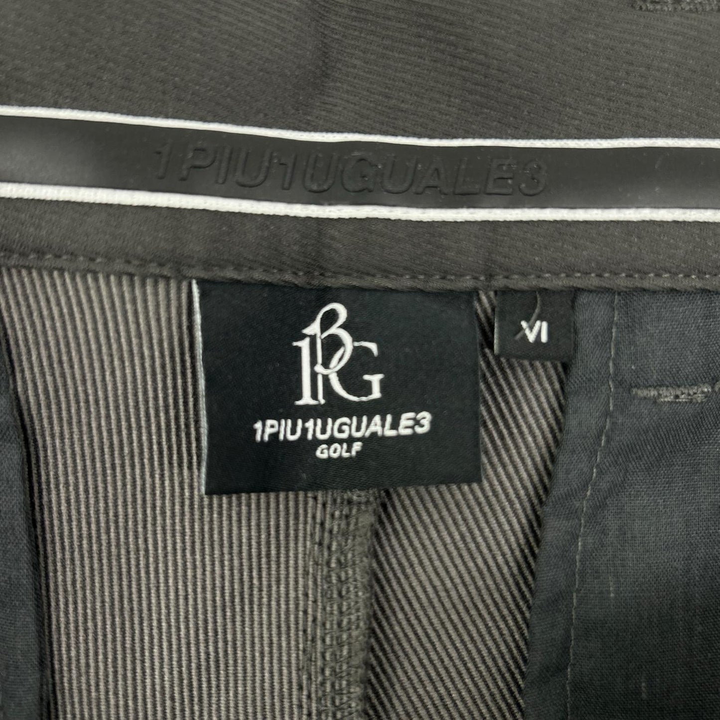 Del Piero x 1piu1uguale3 Tuck Easy Pants Charcoal Size VI