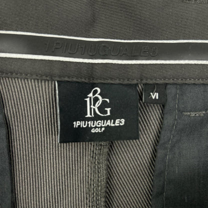 Del Piero x 1piu1uguale3 Tuck Easy Pants Charcoal Size VI