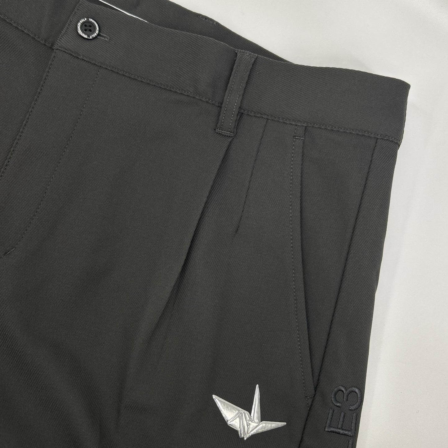 Del Piero x 1piu1uguale3 Tuck Easy Pants Charcoal Size VI
