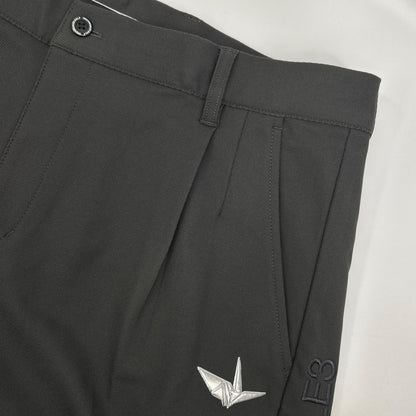 Del Piero x 1piu1uguale3 Tuck Easy Pants Charcoal Size VI