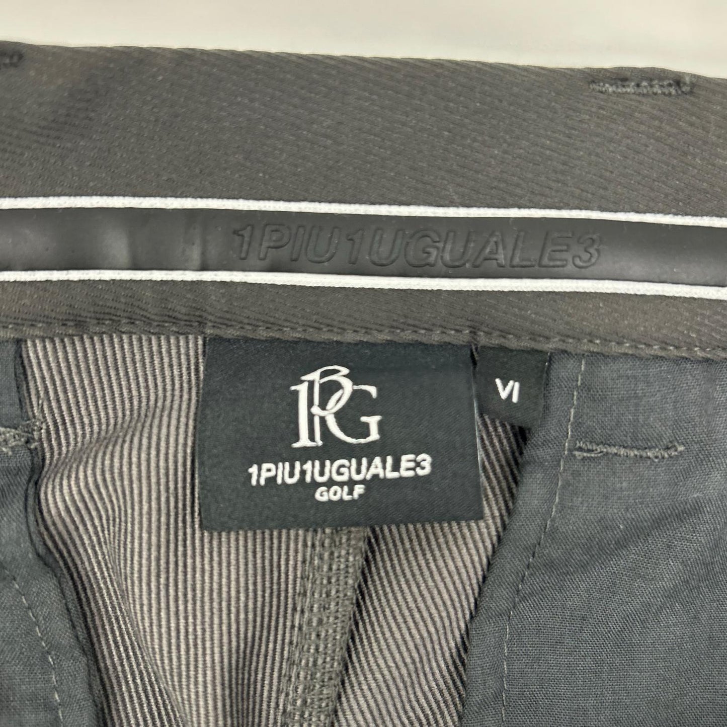 Del Piero GOLF 1piu1uguale3 Tuck Pants Multi Size VI