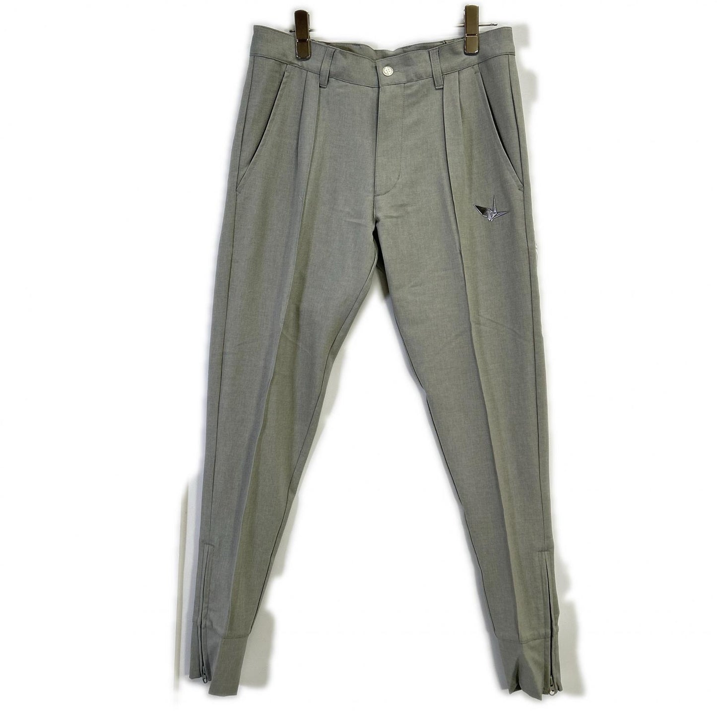 GRP GOLF 1piu1uguale3 Center Press Slacks Gray Size III