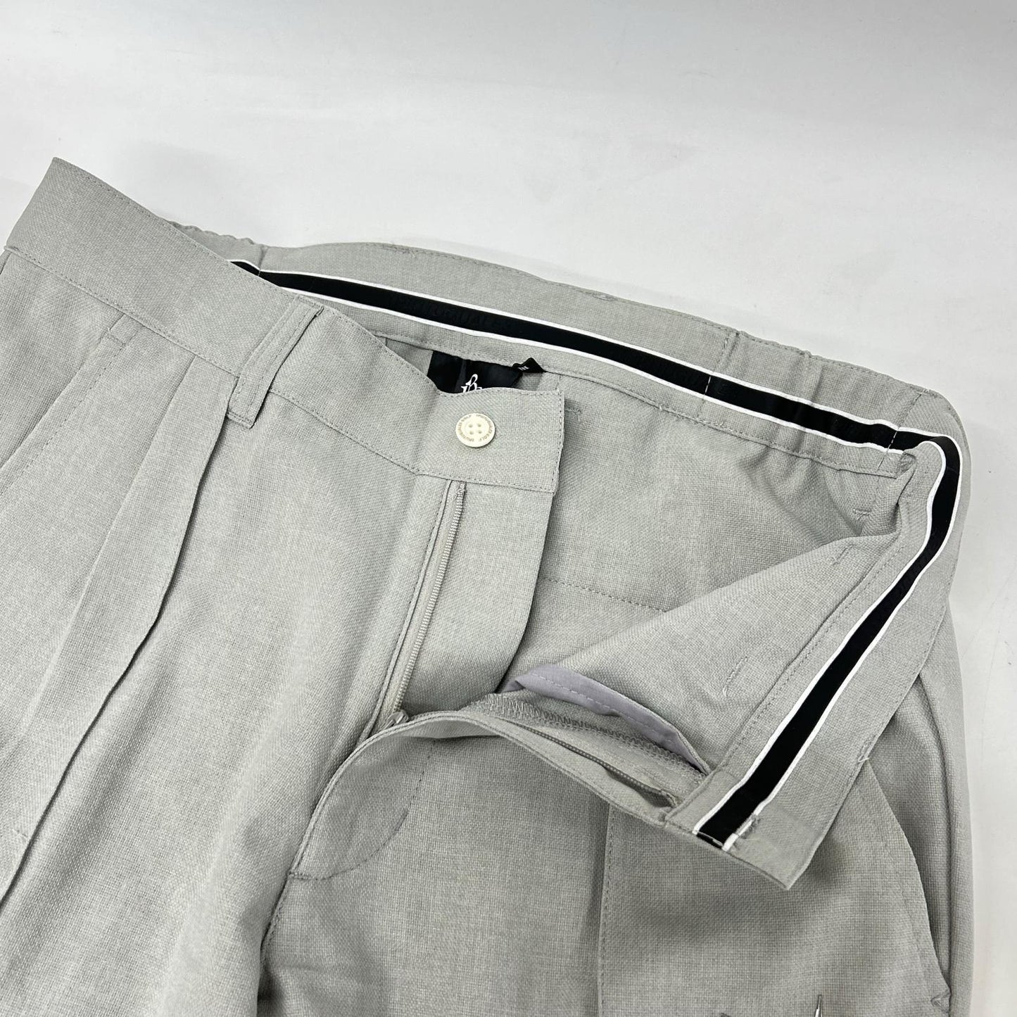 GRP GOLF 1piu1uguale3 Center Press Slacks Gray Size III